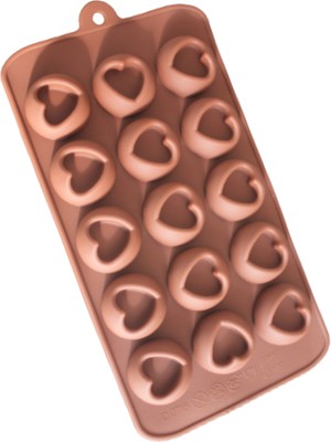 Pastry Planet Silikon Çikolata Kalıbı Kalpler