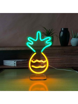 Honey Concept Ampul Neon LED Dekoratif Masa ve Gece Lambası