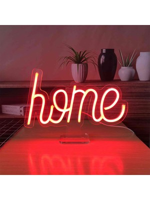 Honey Concept Home Neon LED Dekoratif Masa ve Gece Lambası