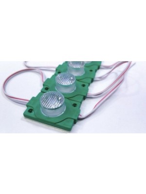 Hazar LED 1.5 Watt Tek Mercekli Modül LED 10'lu 12 Volt Yeşil