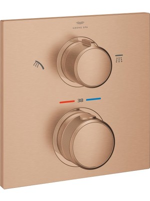 Grohe 2 Yollu Baş Duşu/el Duşu Ile Gizli Montaj Için Allure Termostatık - 29181DL2