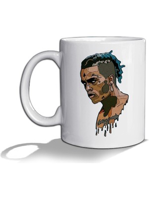 Tisho Xxxtentacion Kupa Bardak Beyaz Kupa Bardak