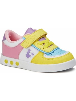 Vicco Sam 313.B21K.130 Kız Çocuk Işıklı Sneaker Ayakkabı Sarı 22-25