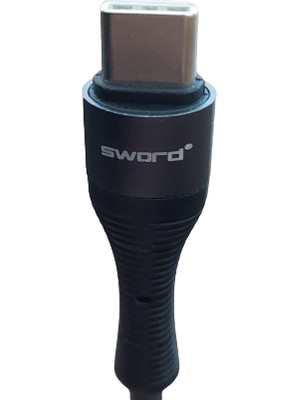 Sword Typc 2.4A Hızlı Şarj Kablosu
