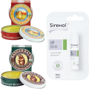 Balm El Kremi, Ayak Kremi ve Hediye Sirenol Organik Dudak Balmı Set