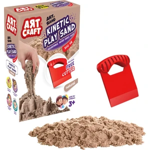 Art Craft Aksesuarlı Naturel Kinetik Oyun Kumu 500 gr