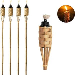 4 Adet 90 cm Bambu Gösteri Ateşi