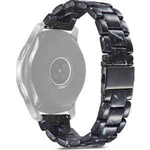 Puluzpuluz Samsung Galaxy Watch4 40Mm / 44Mm Için Reçine Kordonlu Saat 9