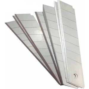 Falçata Bıçak Ağzı 18X0,60MM 10 Adet - Maket Bıçağı Yedeği