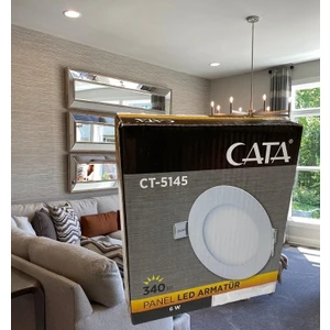 6W Panel LED CT-5145 Gün Işığı Alüminyum Kasa