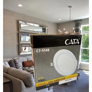 15W Panel LED CT-5148 Beyaz Işık Alüminyum Kasa