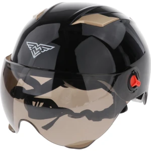 Yarım Açık Yüz Motosiklet Kask (Yurt Dışından)