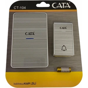 Uzaktan Kumandalı Zil CT-104 Lüx Model LED Işıklı