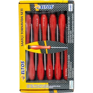Saatçi Tornavida Seti 10 Pcs