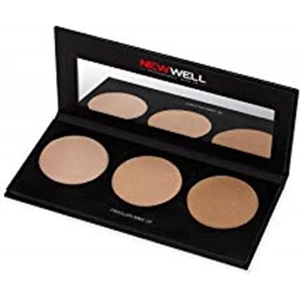 New Well Porcelaın Make Up 3 Pcs Hıghlıghter Aydınlatıcı