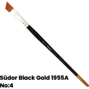 Black Gold Yan Kesik Fırça 4