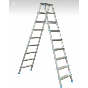 9+9 Çift Taraflı Alüminyum Merdiven