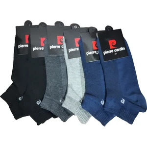 Pierre Cardin 6 Çift Karışık Renk Erkek Patik Çorap Pamuklu