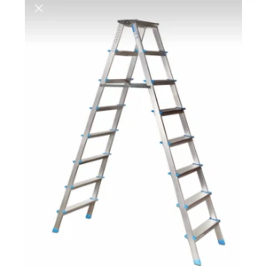 8+8 Çift Taraflı Alüminyum Merdiven
