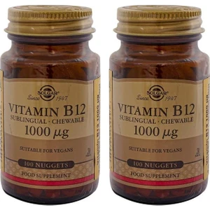 Vitamin B12 1000 Mcg 100 Tablet 2 Adet