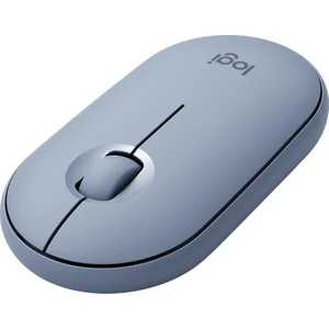 M350 Pebble Sessiz Kablosuz Kompakt Mouse - Mavi/Gri