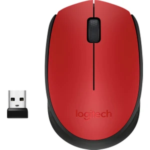 LOGITECH M171 KABLOSUZ MOUSE KIRMIZI 910-004641