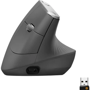 MX Vertical Gelişmiş Ergonomik Dikey Mouse - Siyah
