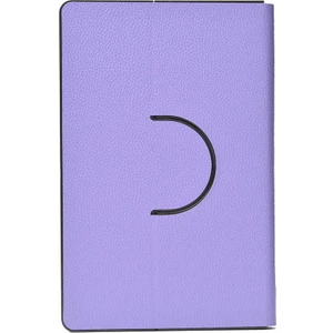 Case 4U Lenovo M10 TB-X505F Kılıf Fest Dönebilen Standlı Deri Görümümlü Tablet Kılıfı Lila