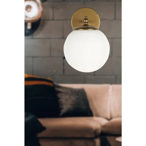 Yağmur Aplik Eskitme-Beyaz Glop Camlı