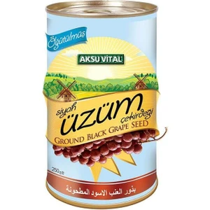 Aksu Vital Siyah Üzüm Çekirdeği Tozu 200 gr