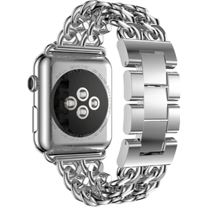 Apple Watch 10 42mm - 38/40/41mm Kordon Cowboy Zincir Metal Kordon 2/3/4/5/6/se/7/8/9