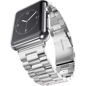 Apple Watch 10 42mm - 38/40/41mm Kordon Klipsli Metal Kordon 04-A 2/3/4/5/6/se/7/8/9