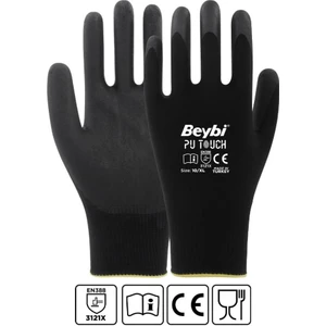 Pu Touch Hassas Montaj Iş Eldiveni 8 Beden - 12 Çift