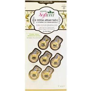 Argan Yağı + E Vitaminli Cilt Bakım Kapsülü