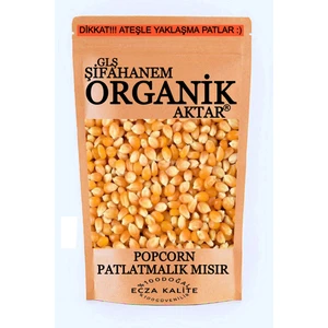 GLŞ Şifahanem Organik Aktar Patlayan Mısır 500 gr Popcron Patlak Mısır  Cin Mısır