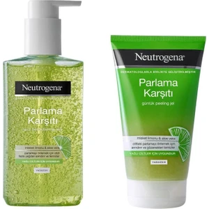 Parlama Karşıtı Peeling ve Temizleme Jeli 2li Set