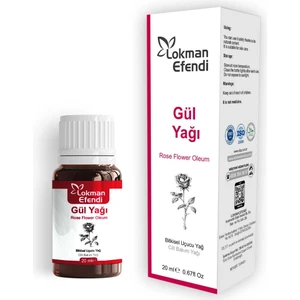 Lokman Efendi Gül Yağı 20 cc