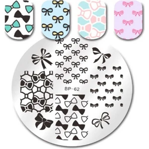 Born Pretty Plaka Stamper - Fiyonk Desen