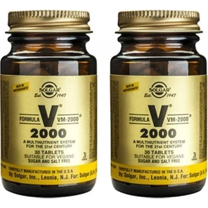 Vm 2000 Multivitamin 30 Tablet x 2 Adet