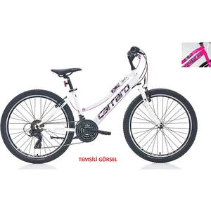 24J Carraro Speed 242 Dağ Bisikleti - Fuşya Beyaz Lila - 36