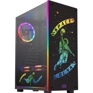 Space Dunk 3x Rgb Fan USB 3.0 500W 80+ Plus Atx LED Gaming Oyuncu Işıklı Bilgisayar Kasası