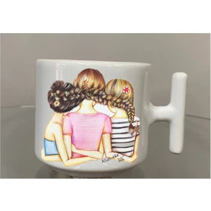 Arkadaşlık Latte Fincanı