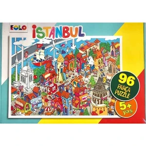 Eolo +5 Yaş Istanbul 96 Parça Puzzle