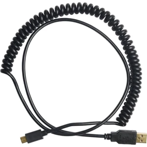 Mekanik Klavye Siyah Için Yüksek Kaliteli Usb-C Tipi C Coiled Kablo Kablosu (Yurt Dışından)