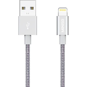 USB Şarj Kablosu 2.4 A Gümüş