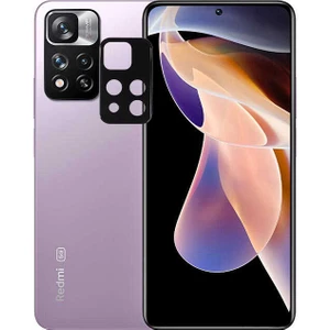 Case 4U Xiaomi Redmi Note 11 Pro Kamera Lens Koruyucu Siyah