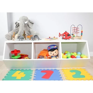 CARNİELLA ROMA Bebek - Çocuk Odası Çok Amaçlı Bölmeli Oyuncak Dolap