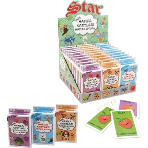 Hafıza Kartları Eşleştirme Eşini Bul Oyunu 3'lü Set