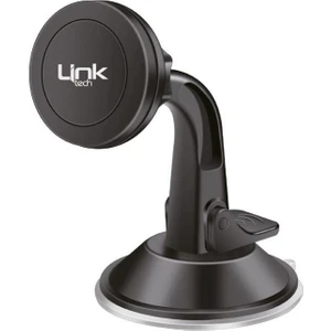 Linktech H710 Universal Mıknatıslı Vantuzlu Araç Içi Siyah Telefon Tutacağı