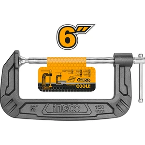 Endüstriyel Çengelli G Tip Mengene 150MM HGC0106
